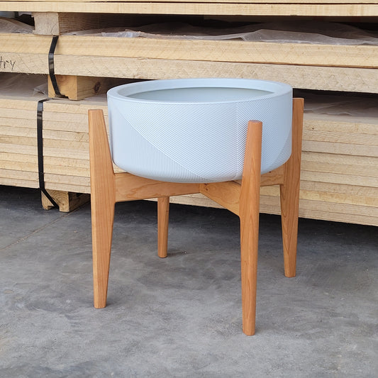Extra wide heavy duty plant stand or table base