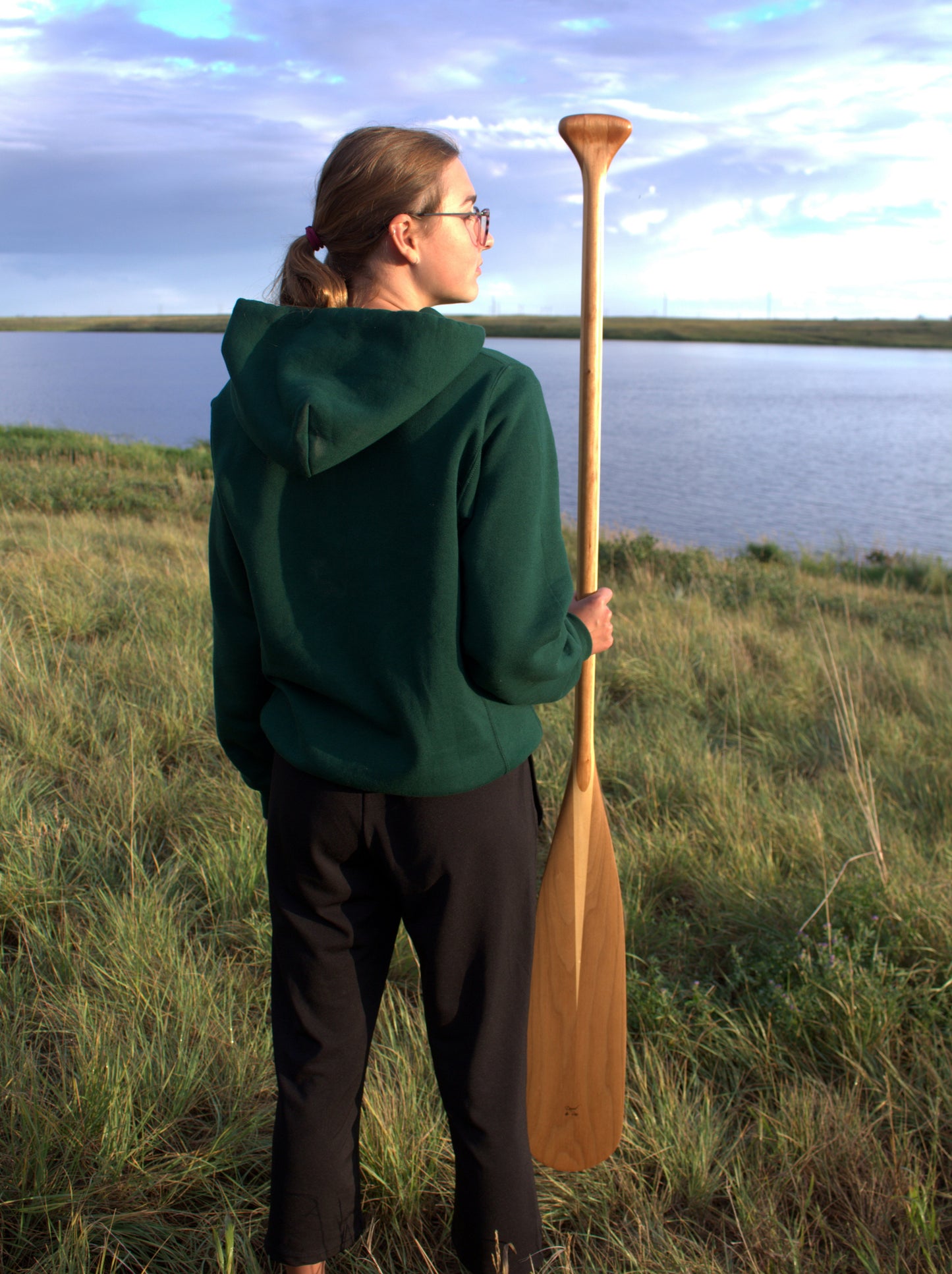Classic beavertail canoe paddle 57"-63"