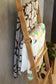 Blanket ladder for throws or spa towels, handmade in Canada