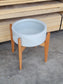 Extra wide heavy duty plant stand or table base