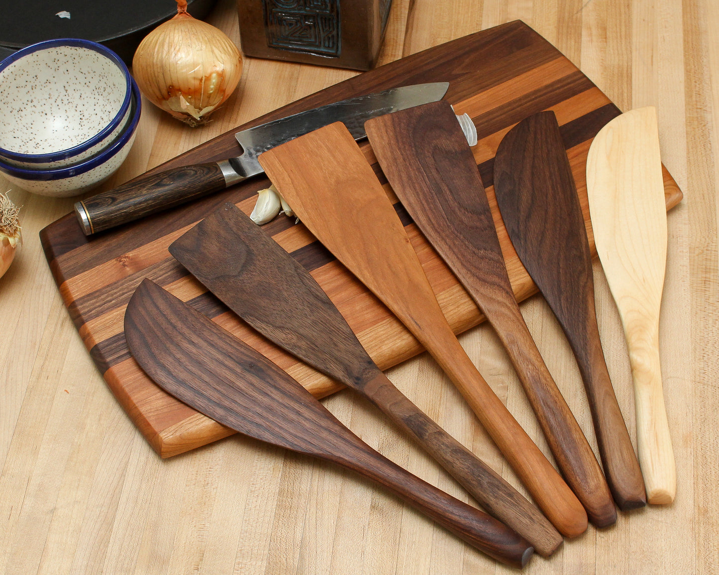 Handmade Feather Spatula